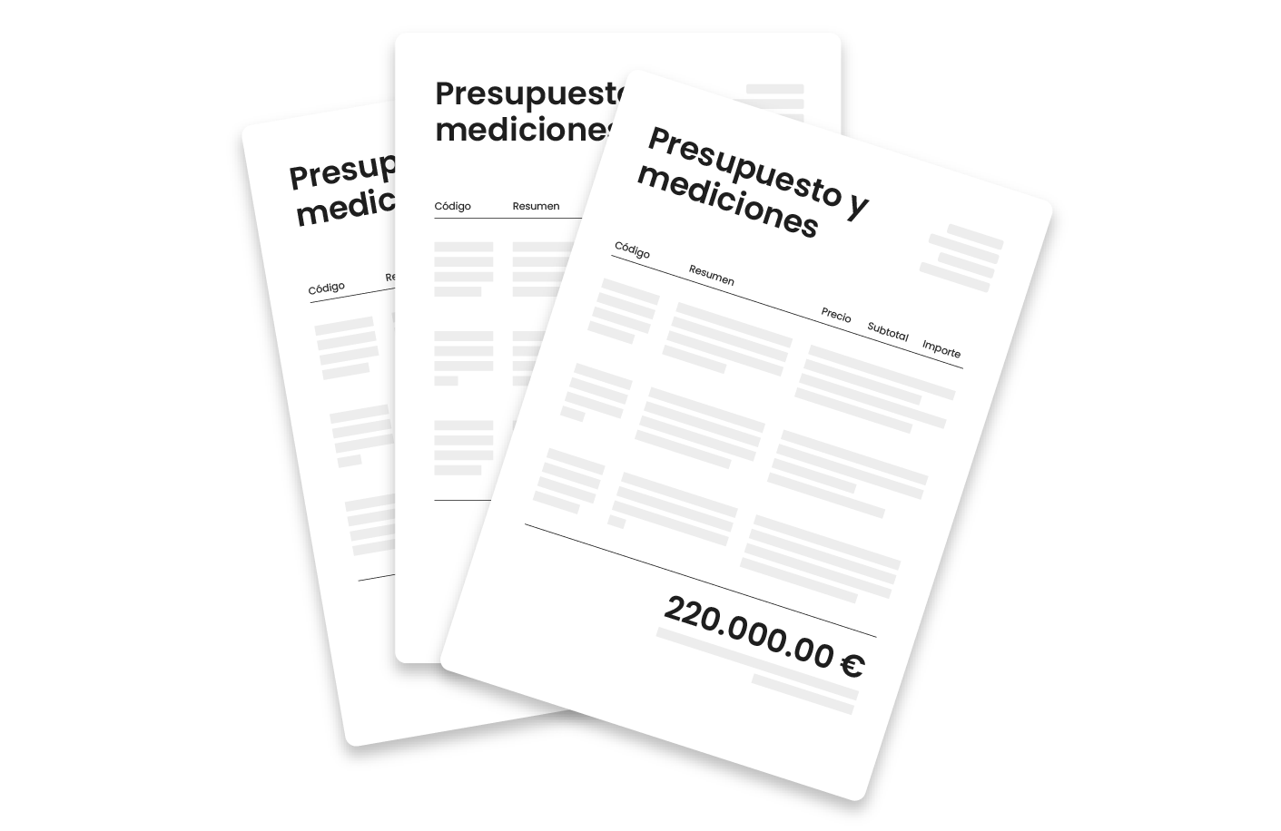 Programa de gestión para empresas de construcción